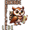 Erkunde, Entdecke, Lebe Eule