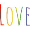 CSD LGBT Rainbow Love Design