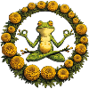Meditation Frog