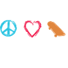 Peace Love Skateboard