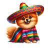 Cinco de Mayo Pomeranian