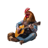 Rooster Hen Guitar