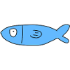 Fish Symbol Animal Blue