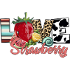 Love Strawbeery Strawberry Love Fruit