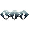 Hunter, Mountaineer, Hiker, Deer