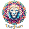 Löwe Mandala