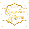 Ramadan Kareem Golden Stars