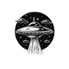 SciFi og rumvæsener og UFO-fan