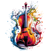 Violon Popart