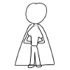 Hero, Man, Symbol, Human