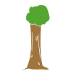 arbre, icône, nature, vert, plante