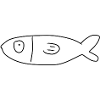 Fish Symbol Animal Blue
