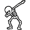 Skull Dabbing Sunglasses