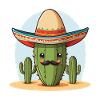 Cactus Fiesta Funny Mexican Holiday