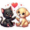Love like dog and cat