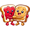 Toast & Jam: PBJ Friendship