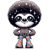 Disco Sloth: Starry Night Groover