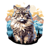Chat sibérien Sibirische Katze