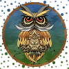 Bunter Vogel