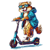 Trottinette guépard
