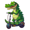 Crocodile roller
