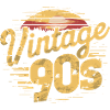 Nostalgischer 90er-Jahre-Sonnenuntergang