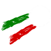 The fans from Italy