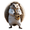 Hedgehog Rodent Guitar