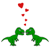 Tyrannosaurus TRex Love