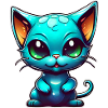 Cute Alien Cat