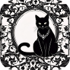 Mystical Black Cat