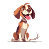 Beagle | Cartoon Artwork