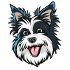 Biewer Terrier | Cartoon Artwork