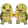 Turtle Comic Beer Funny Booze