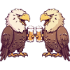 Eagle Comic Beer Funny Booze