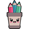 Kawaii Pencil Holder