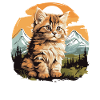 Chat Sibérien Sibirische Katze