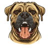 Bullmastiff | Cartoon Artwork