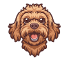 Cavapoo Cavoodle | Cartoon Artwork