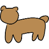 Bear Animal Symbol Brown