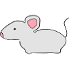 Mouse Icon Animal Cute Grey