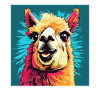 Alpaca in Pop Art