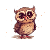 Noctambule, Hibou, Hibou, Oiseau