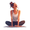 Yoga Blissful Joy and Relaxation