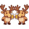 Moose Comic Beer Funny Booze