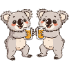 Koala Comic Beer Funny Booze