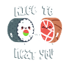 Sushi and Meat Pun