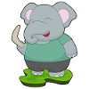 Elephant Boomerang