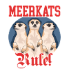 Suricate famille drôle suricate cadeau