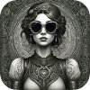 Fille steampunk cool
